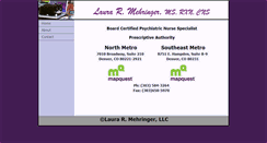 Desktop Screenshot of lauramehringer.com